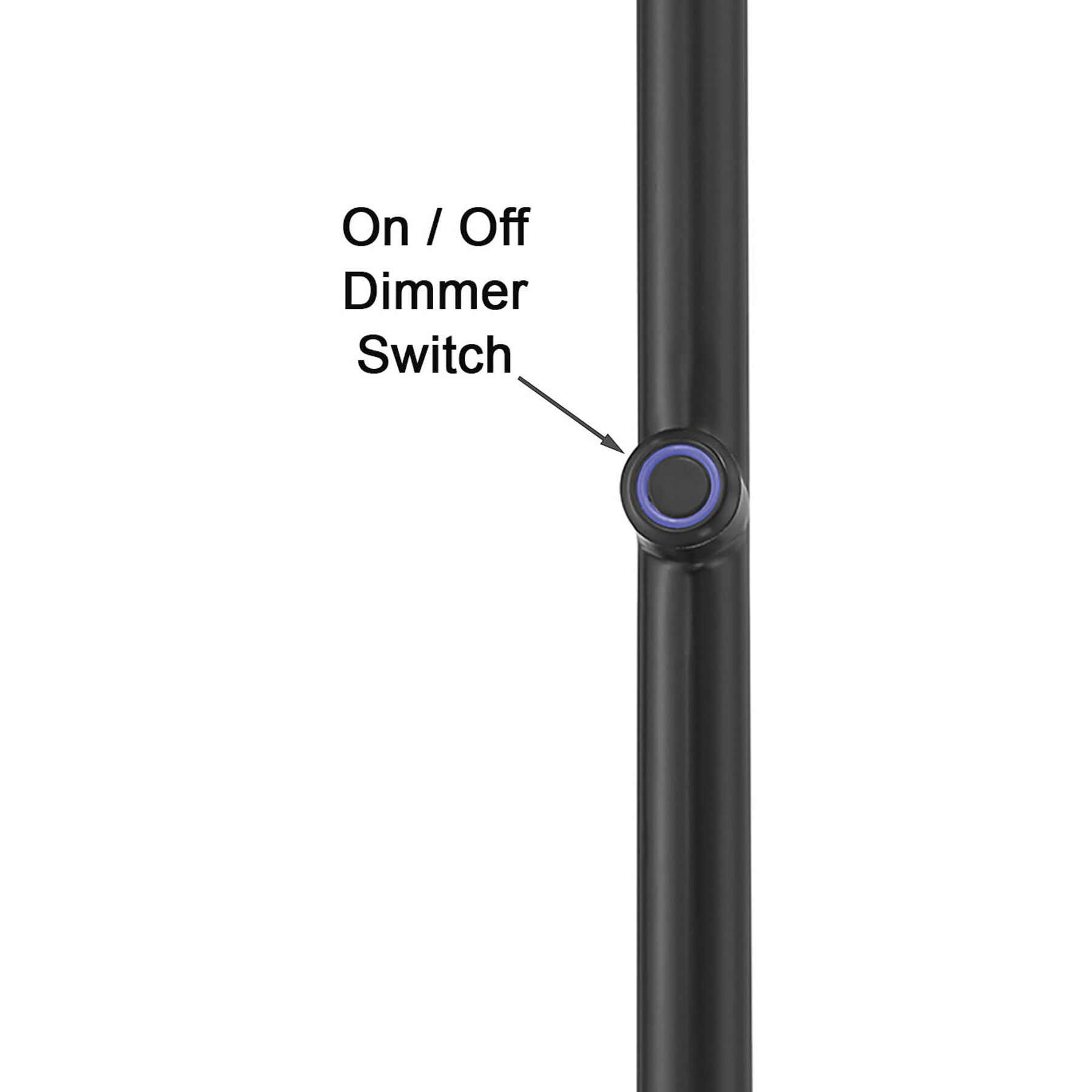 Studio 23 64 inch 22.00 watt Coal Floor Portable Light